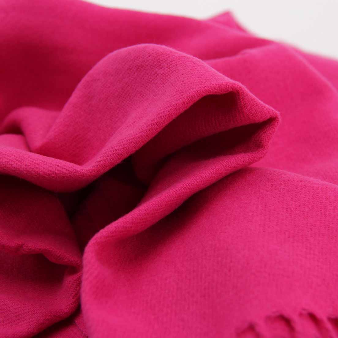 Bufanda Cashmere Peluda Lisa