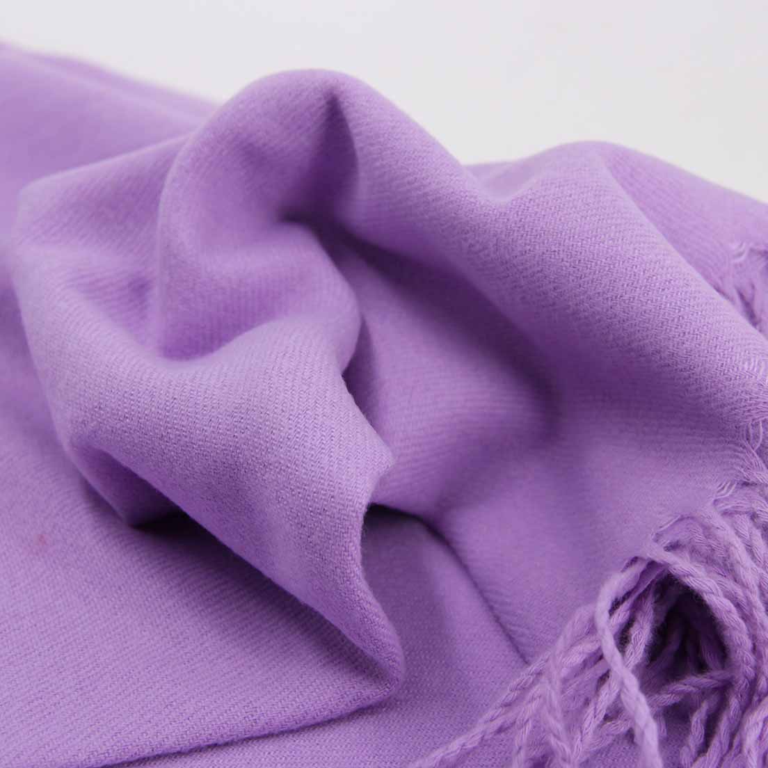 Bufanda Cashmere Peluda Lisa
