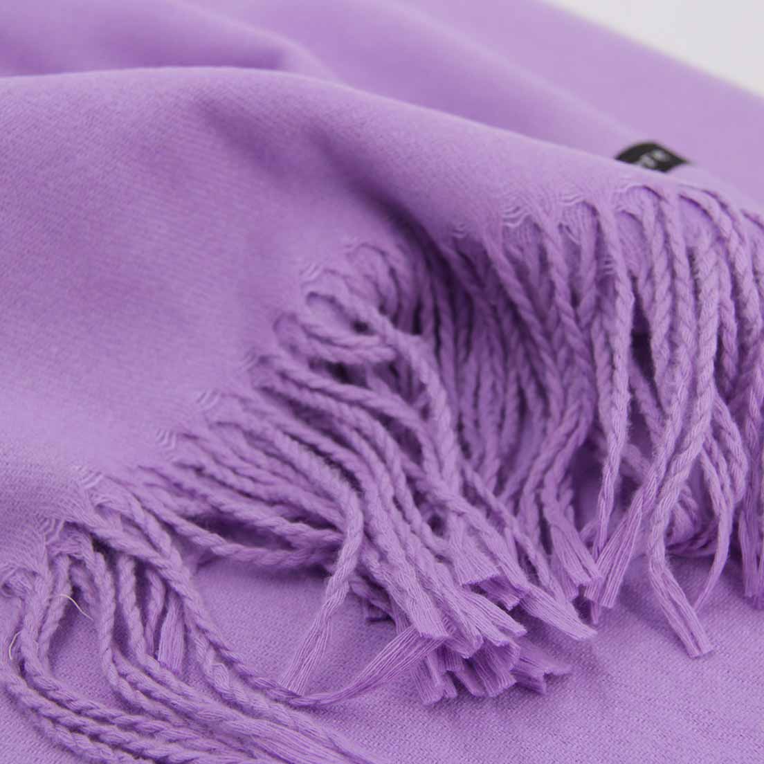 Bufanda Cashmere Peluda Lisa