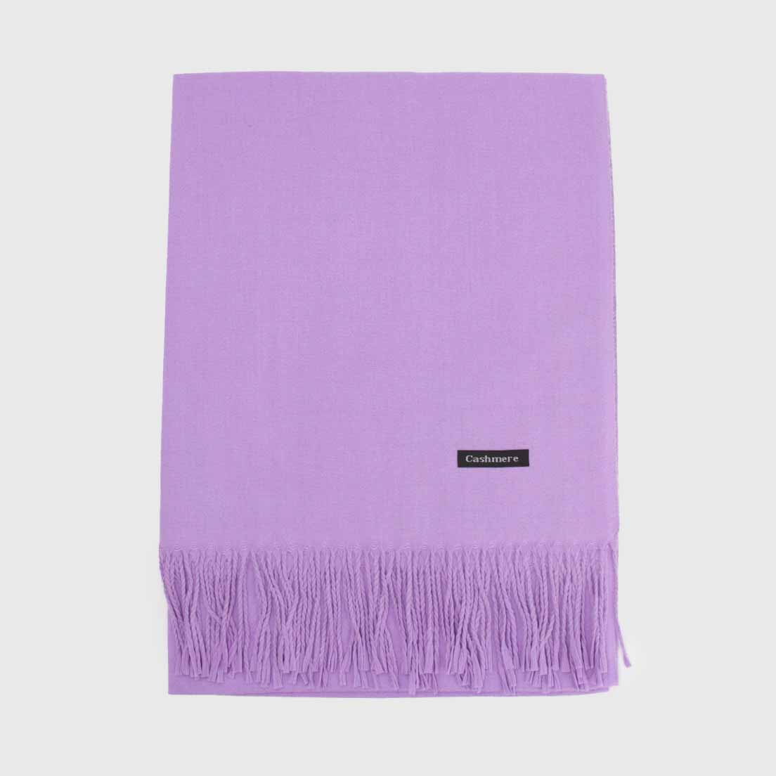 Bufanda Cashmere Peluda Lisa